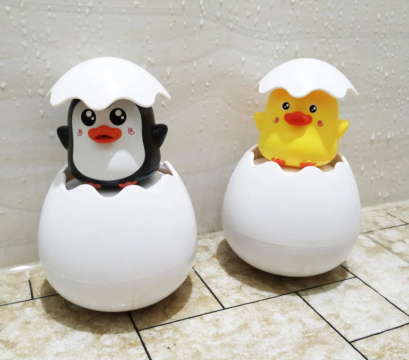 Baby Bath Sprinkler Toy – Cute Duck & Penguin Water Spray for Kids