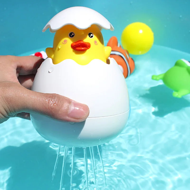 Baby Bath Sprinkler Toy – Cute Duck & Penguin Water Spray for Kids