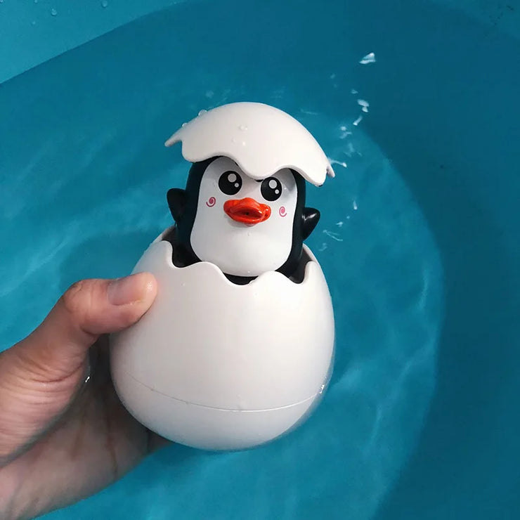 Baby Bath Sprinkler Toy – Cute Duck & Penguin Water Spray for Kids