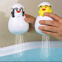 Baby Bath Sprinkler Toy – Cute Duck & Penguin Water Spray for Kids