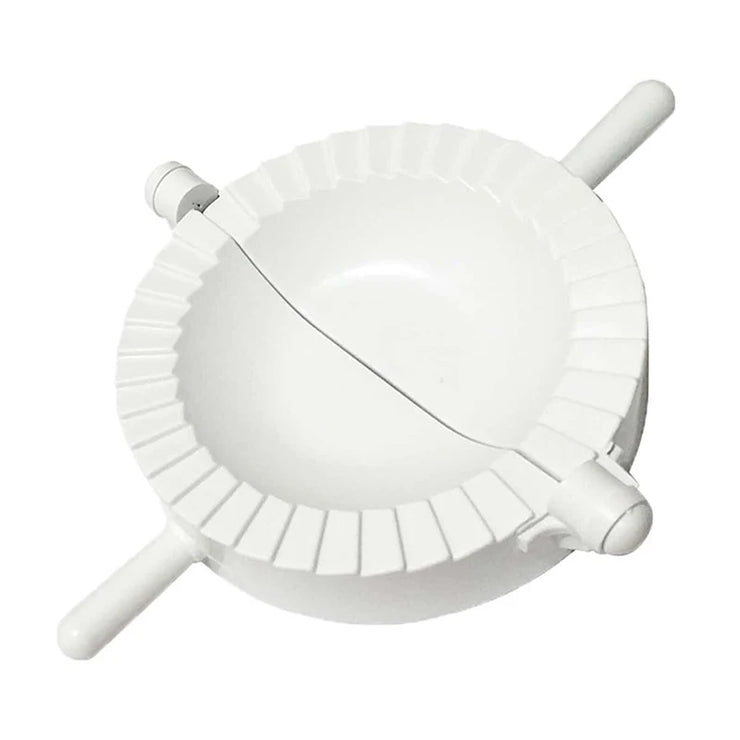 3-Piece Dumpling Maker Set – Plastic Mold & Clip Tool