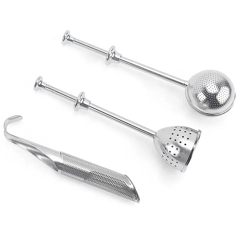 Tea Infuser Sieve Tools for Spice Bags Infusor Stainless Steel Ball Tea Filter Maker Brewing Items Services Teaware Tea Strainer