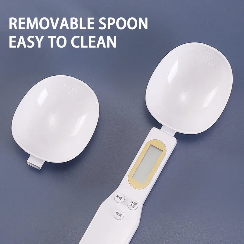 500g Digital Kitchen Scale – LCD Spoon Scale for Food & Coffee