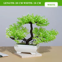 Artificial Bonsai Tree – Small Potted Plants for Home & Garden Decor