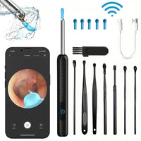 Wireless Ear Cleaning Otoscope – WiFi Camera with Light for Ear & Oral Care