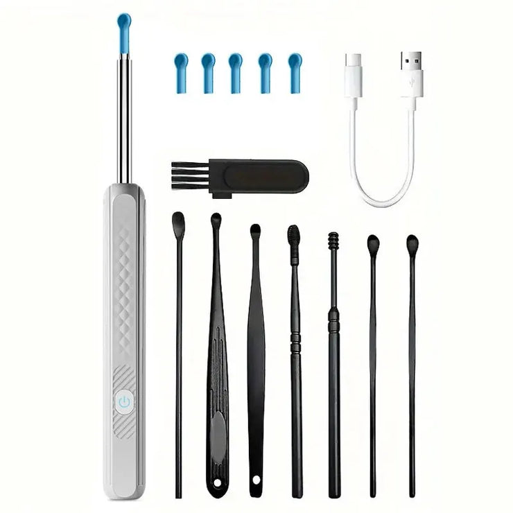Wireless Ear Cleaning Otoscope – WiFi Camera with Light for Ear & Oral Care