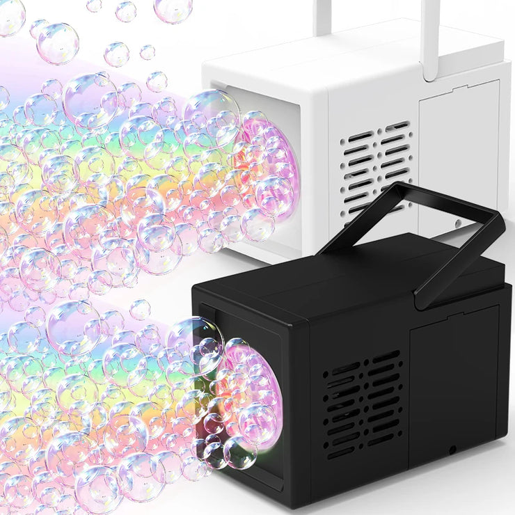 10-Hole Electric Bubble Machine Toy – Handheld & Automatic (No Battery Included)