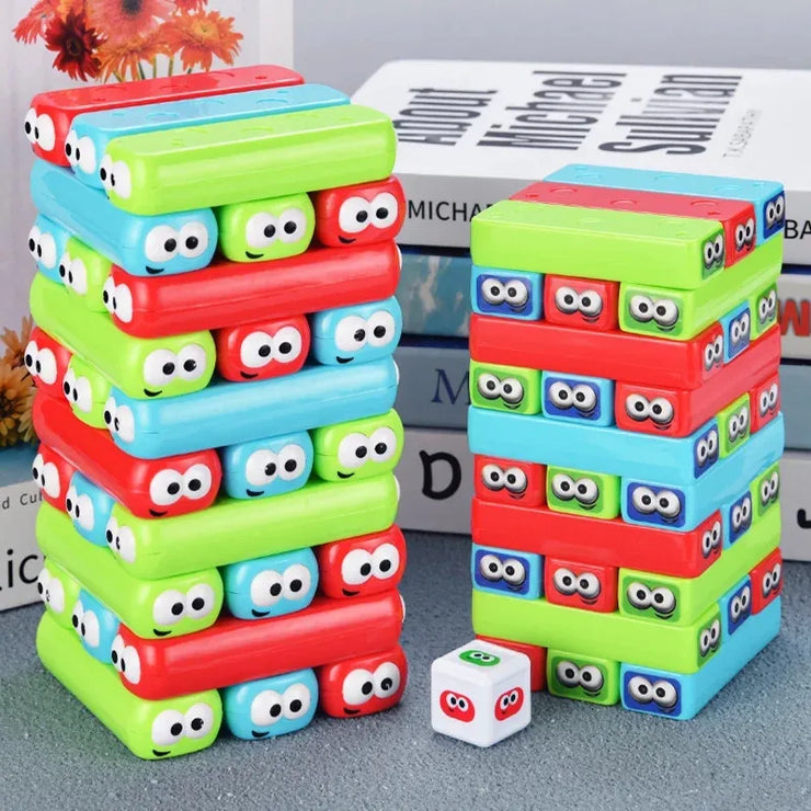 Colorful Stacking Tower Game