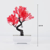 Artificial Bonsai Tree – Small Potted Plants for Home & Garden Decor