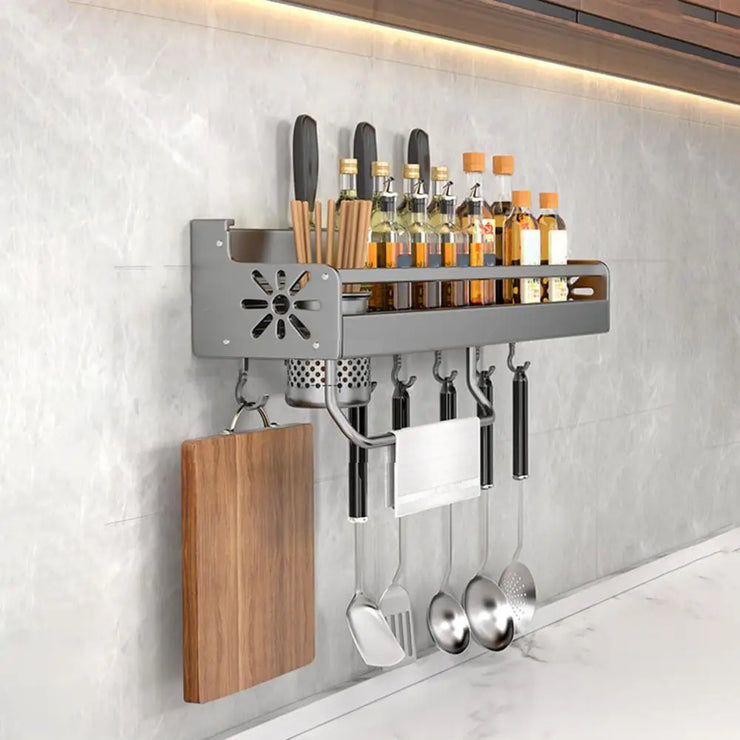 Wall Mounted Kitchen Storage Shelf