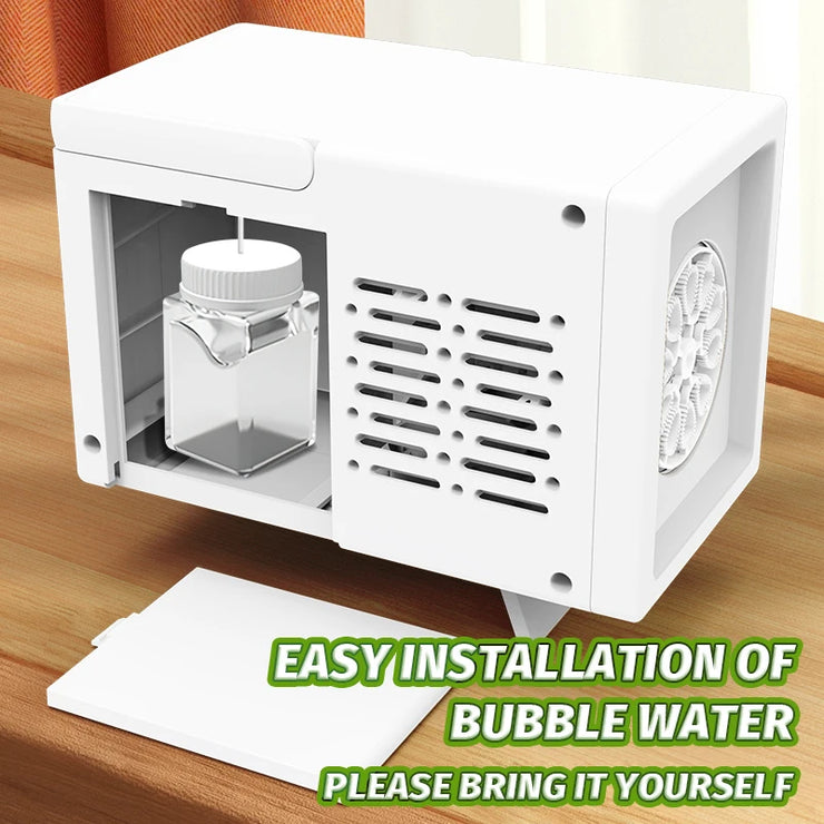 10-Hole Electric Bubble Machine Toy – Handheld & Automatic (No Battery Included)