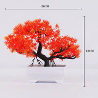 Artificial Bonsai Tree – Small Potted Plants for Home & Garden Decor