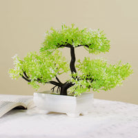 Artificial Bonsai Tree – Small Potted Plants for Home & Garden Decor