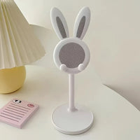 Cute Cartoon Bunny Adjustable Phone Stand – Multi-Function
