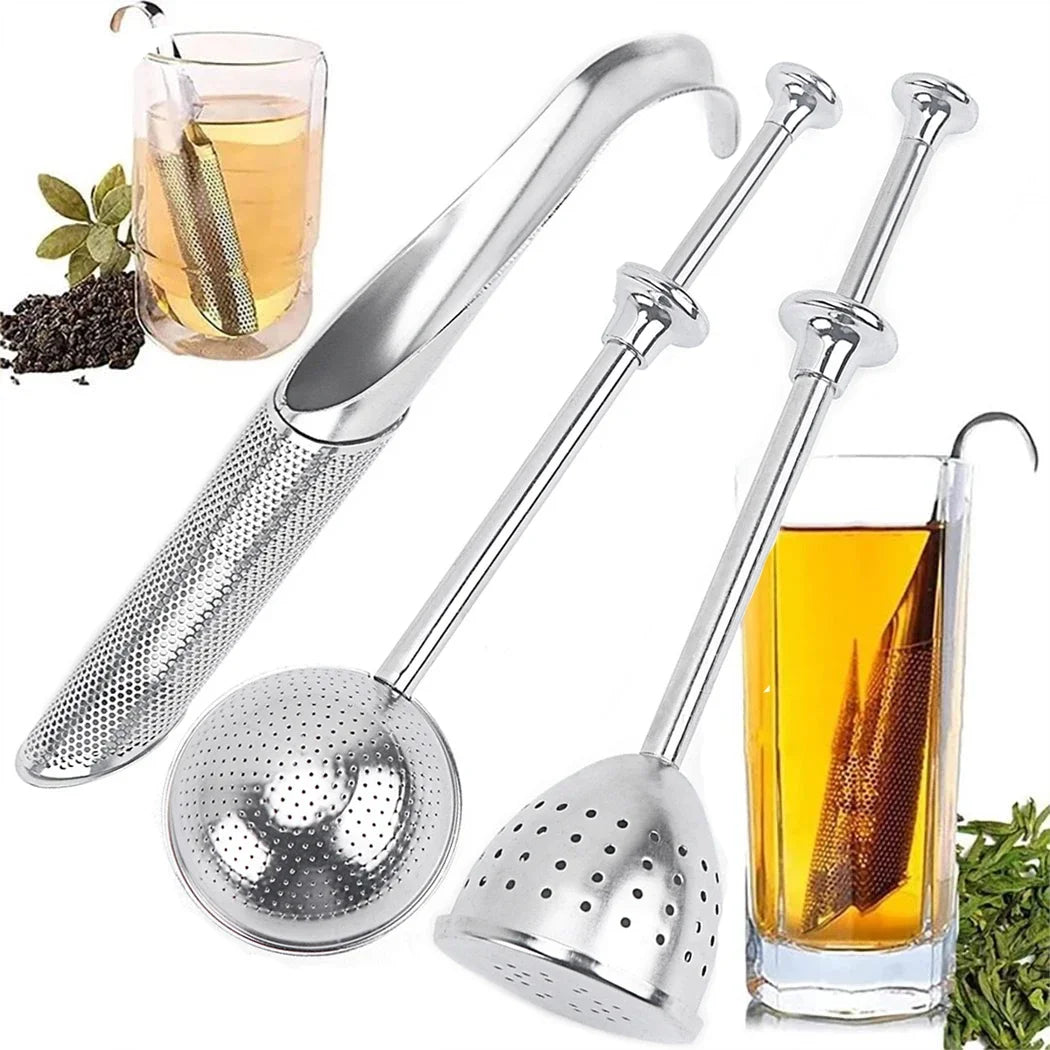 Tea Infuser Sieve Tools for Spice Bags Infusor Stainless Steel Ball Tea Filter Maker Brewing Items Services Teaware Tea Strainer