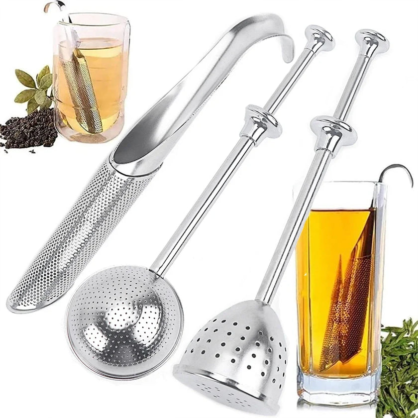 Tea Infuser Sieve Tools for Spice Bags Infusor Stainless Steel Ball Tea Filter Maker Brewing Items Services Teaware Tea Strainer