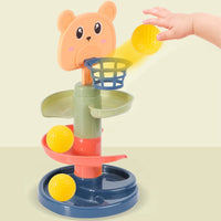 Montessori Rolling Ball Toy – Sensory Track Toy for Babies & Toddlers