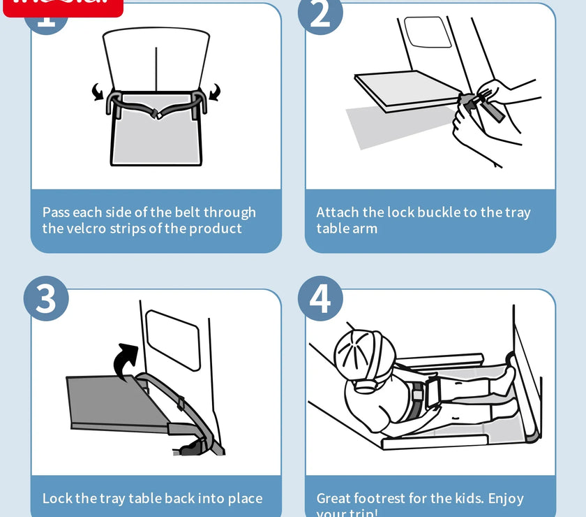 INSULAR Kids Seat Extender Cushion