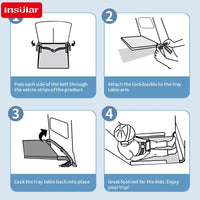INSULAR Kids Seat Extender Cushion