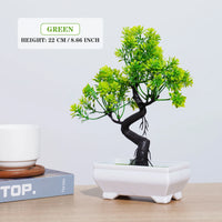Artificial Bonsai Tree – Small Potted Plants for Home & Garden Decor