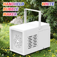 10-Hole Electric Bubble Machine Toy – Handheld & Automatic (No Battery Included)