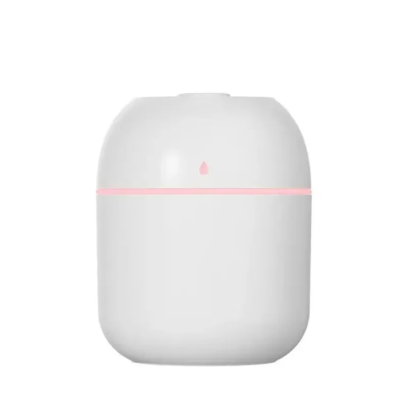 "Portable USB Ultrasonic Humidifier & Essential Oil Diffuser with LED Light