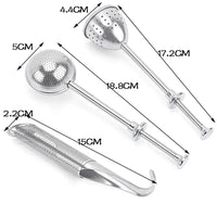 Tea Infuser Sieve Tools for Spice Bags Infusor Stainless Steel Ball Tea Filter Maker Brewing Items Services Teaware Tea Strainer