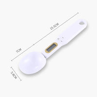 500g Digital Kitchen Scale – LCD Spoon Scale for Food & Coffee